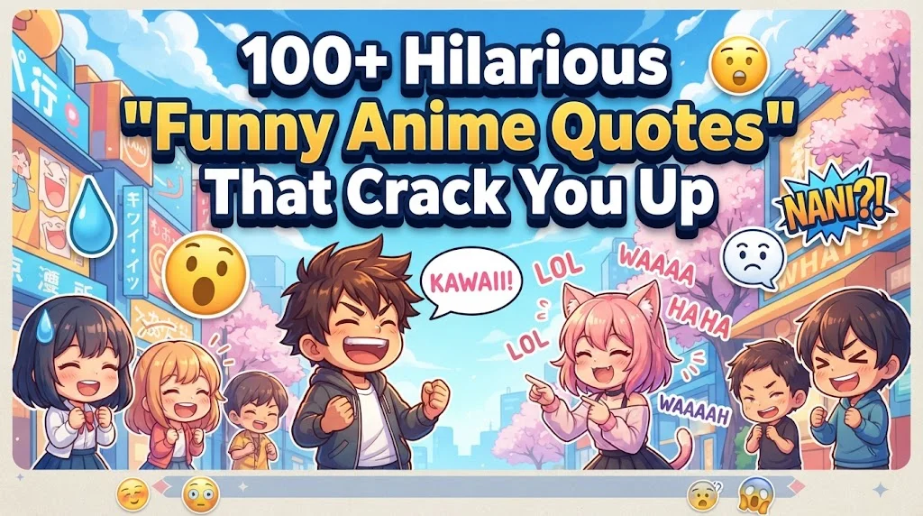 Funny Anime Quotes