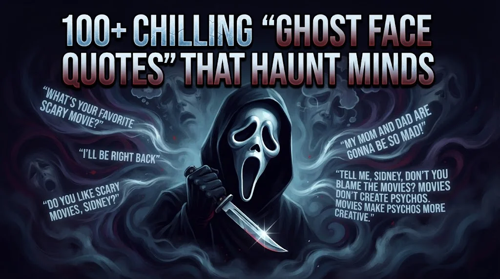 Ghost Face Quotes