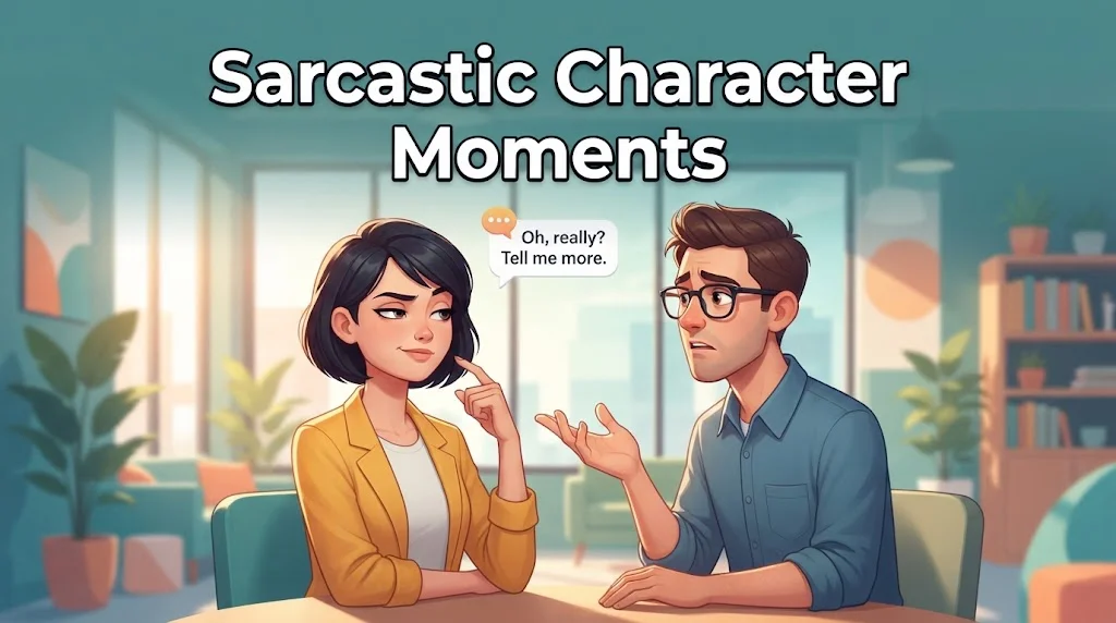 Sarcastic Character Moments