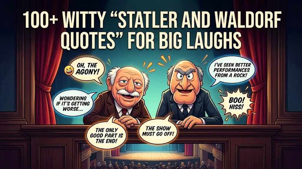 Statler And Waldorf Quotes