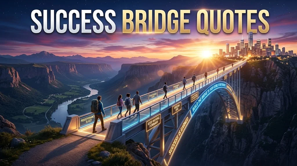 Success Bridge Quotes