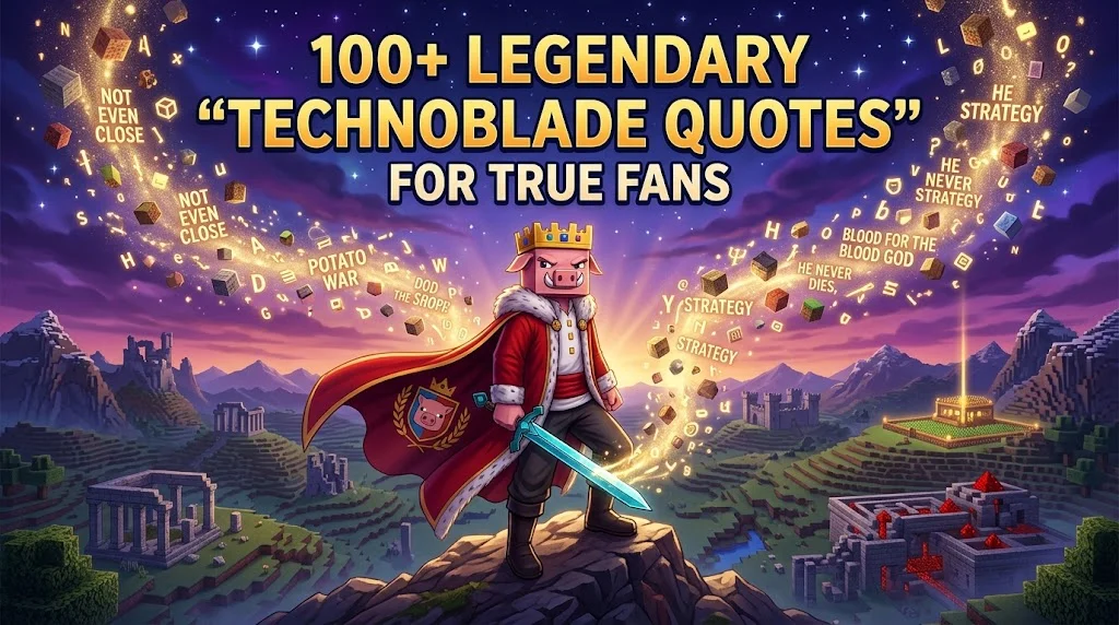 Technoblade Quotes