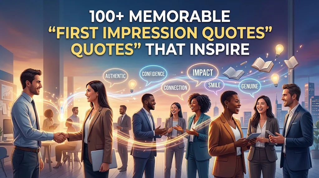 First Impression Quotes