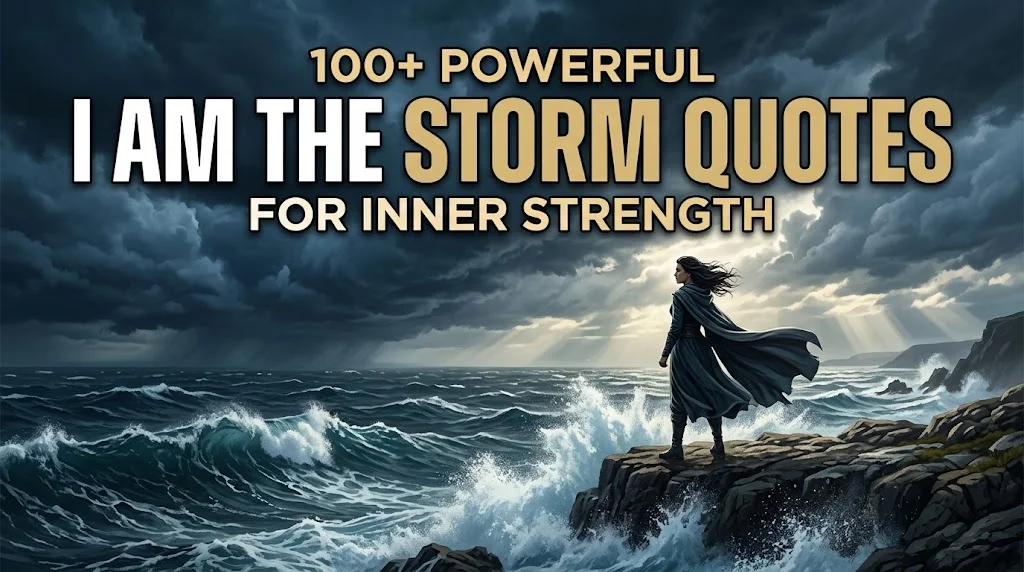 I Am The Storm Quotes