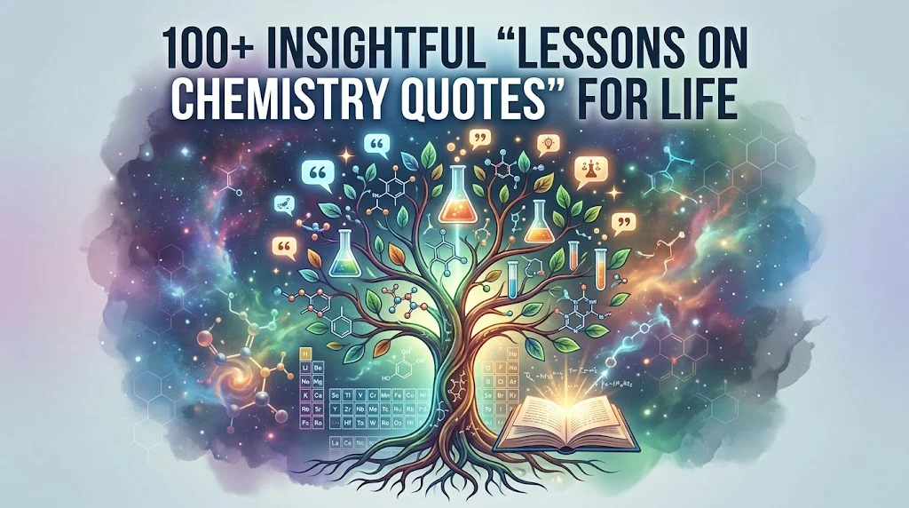 Lessons On Chemistry Quotes
