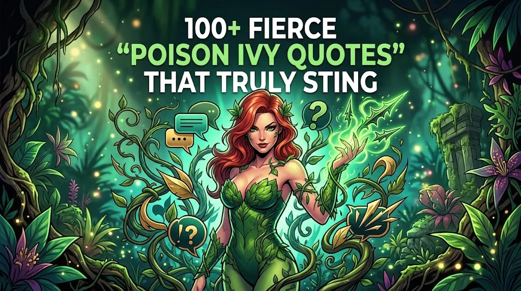 Poison Ivy Quotes