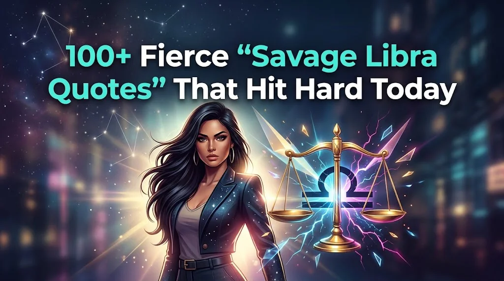 Savage Libra Quotes