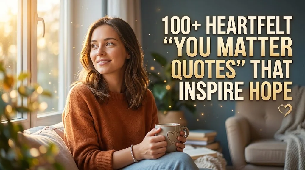 You Matter Quotes